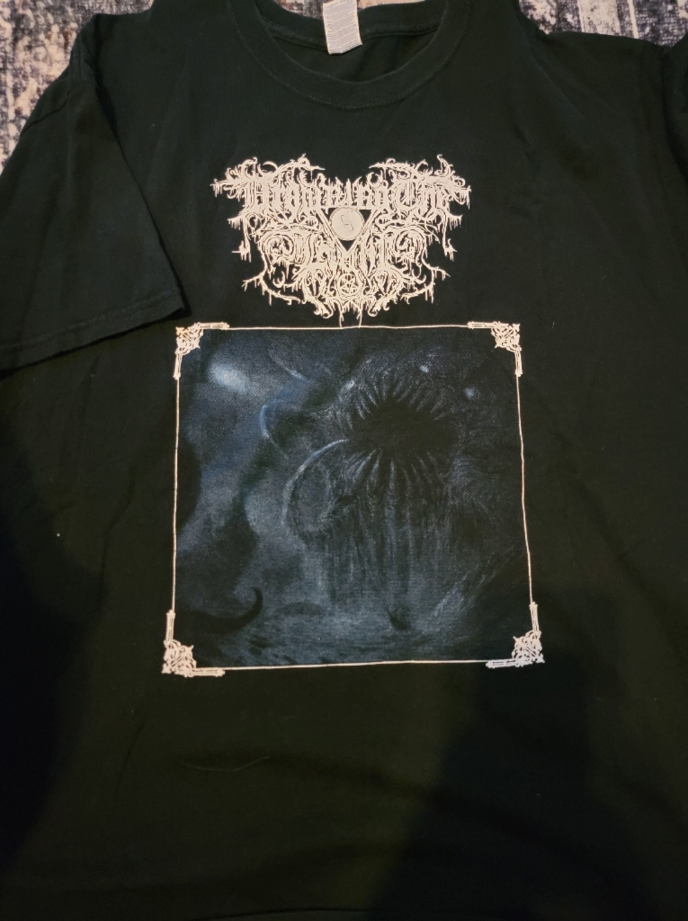 Drowning The Light Black Metal Death Metal Tshirt XL